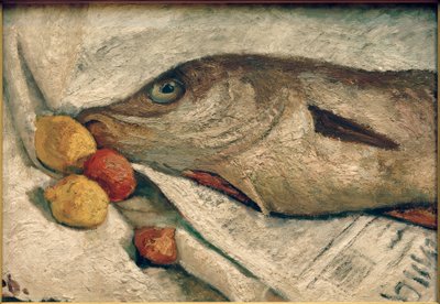 Zátiší s treskou jednoskvrnnou od Paula Modersohn Becker