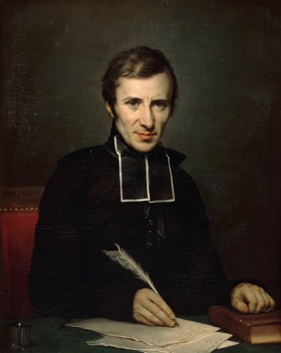 Hugues-Felicite Robert de Lamennais 1782-1854 od Paulin Guérin