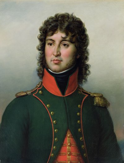 Portrét Joachima Murata (1767-1815) krále Neapole od Paulin Jean Baptiste Guerin
