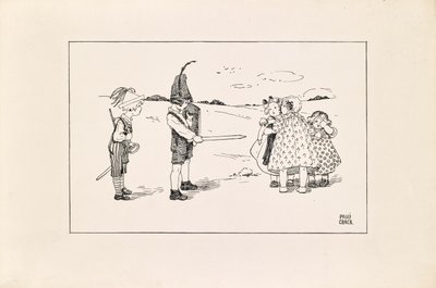 Děti, hrající si vojáci od Pauline Ebner