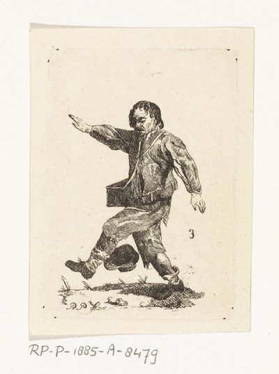 běžící muž od Paulus Charles Gerard Poelman