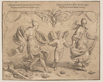 Amor s mládím a luxusem od Paulus Moreelse