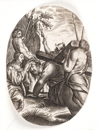 Kristus nesoucí kříž od Paulus Pontius