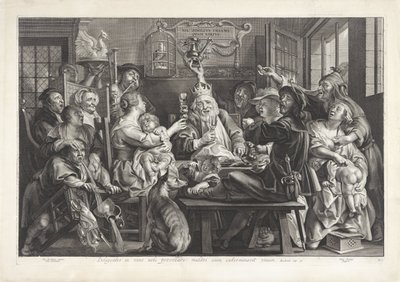 Král pije (Epiphany) od Paulus Pontius