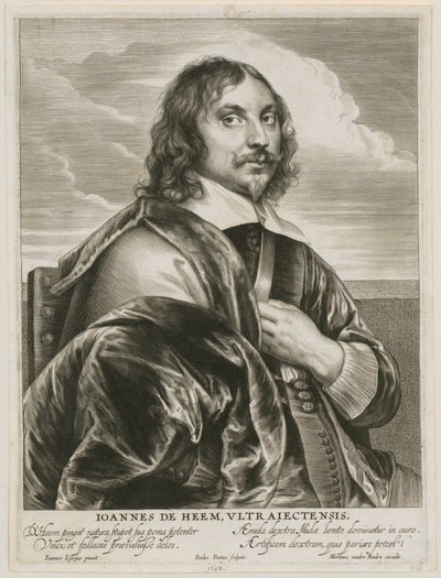 Portrét Johannese de Heema od Paulus Pontius