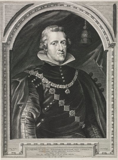 Portrét Filipa IV. od Paulus Pontius