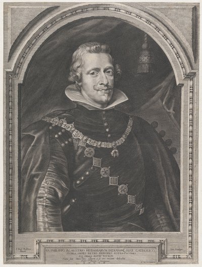 Portrét Filipa IV., 1630., 1630. od Paulus Pontius