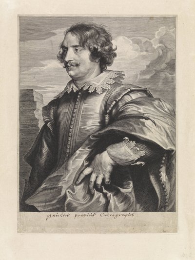 Portrét rytce Pauluse Pontiuse od Paulus Pontius