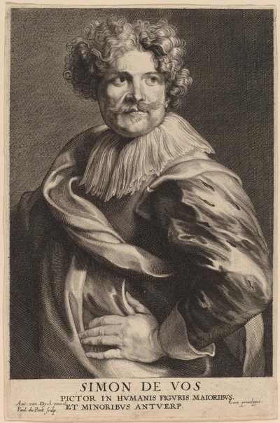 Simon de Vos od Paulus Pontius after Sir Anthony van Dyck