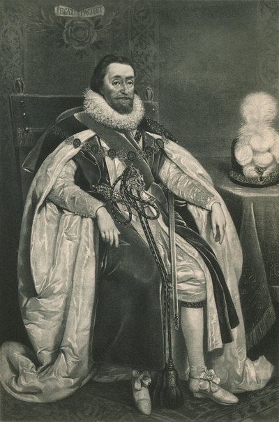 Král Jakub I. a VI., 1603, 1904 od Paulus van Somer