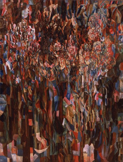 Květiny doby kvetení světa, 1915 od Pavel Nikolayevich Filonov