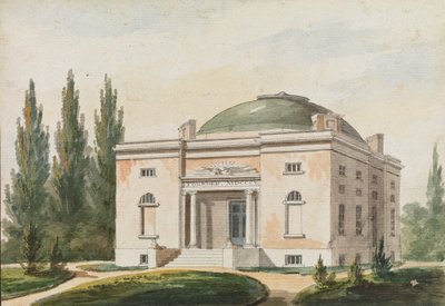 Pennsylvania Academy of the Fine Arts, Philadelphia Copy after an Engraving..., 1811-ca. 1813. od Pavel Petrovic Svin