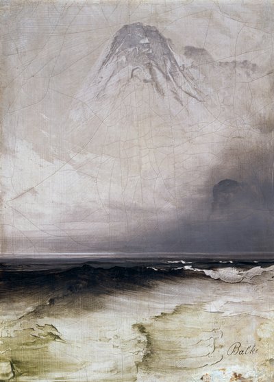 Moře a mlha od Peder Balke