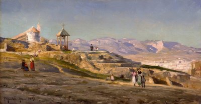 Odpoledne poblíž Atén od Peder Monsted