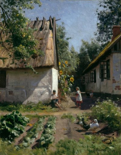 Letní den od Peder Monsted