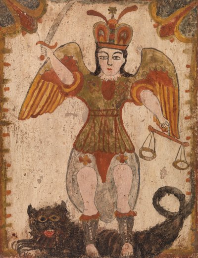 Archanděl Saint Michael (San Miguel) od Pedro Antonio Frésquis