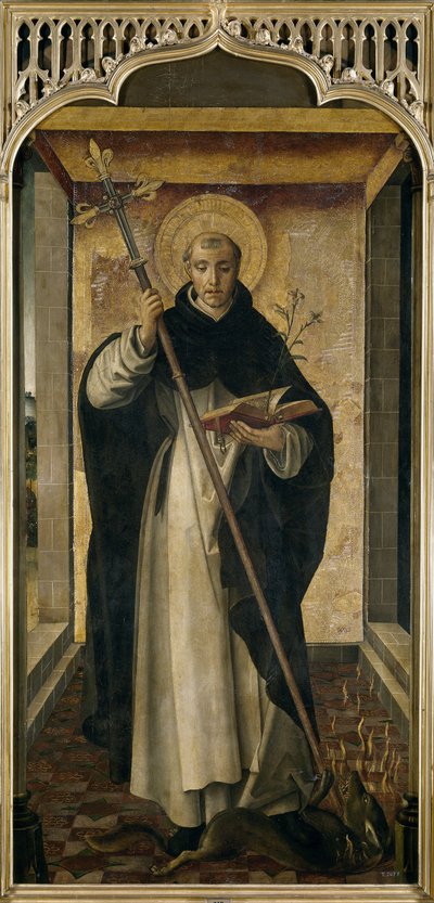 Svatý Dominik, 1493-1499 od Pedro Berruguete