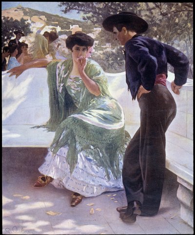 Španělští tanečníci (flamenco) od Pedro Ribera