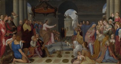 Obrácení Máří Magdalény, cca 1562-1563 od Pedro de Campaña