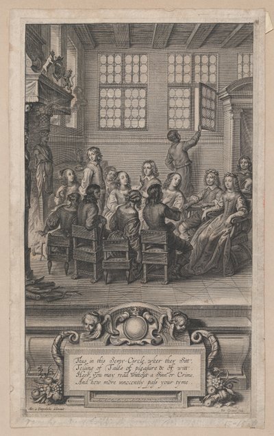 Rodina Williama Cavendishe, markýze z Newcastle-upon-Tyne, 1656., 1656. od Peeter Clouwet
