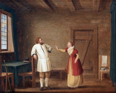 Le roi Gustav I Vasa (1496-1560) a Ornas - král Gustav Vasa v Ornaes par Hillestroem, Pehr (1732-1816). Olej na plátně, rozměr : 42x52, , Soukromá sbírka od Pehr Hilleström