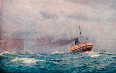 A P. & O. Steamer Outward Bound, 1913 od Percy F.S. Spence