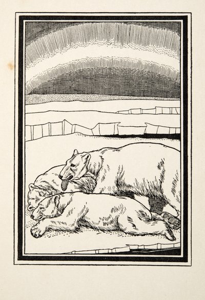 Mateřská náklonnost, od Sto anekdot o zvířatech, pub. 1924 od Percy J. Billingshurst