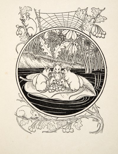 Myši jako navigátoři, ze Sto anekdot o zvířatech, pub. 1924 od Percy J. Billingshurst