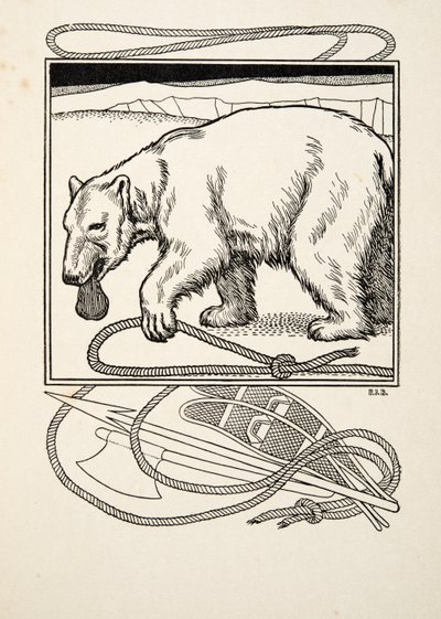 Sagacious Bruin, ze Sto anekdot o zvířatech, hospoda. 1924 od Percy J. Billingshurst