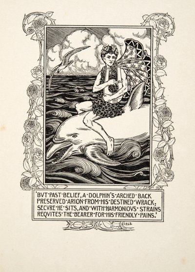 Delfín, ze Sto anekdot o zvířatech, hospoda. 1924 od Percy J. Billingshurst