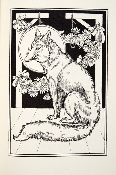 The Fox, z Fontaine Fables, hospoda. 1905 od Percy J. Billingshurst