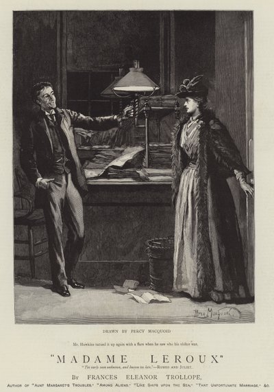 Paní Leroux od Percy Macquoid