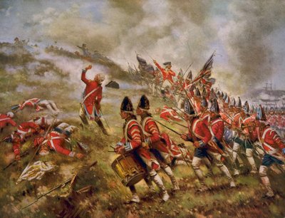 Bitva o Bunker Hill od Percy Moran
