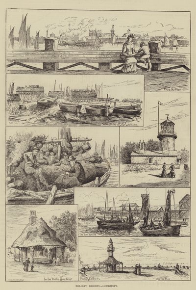 Rekreační střediska, Lowestoft od Percy Robert Craft