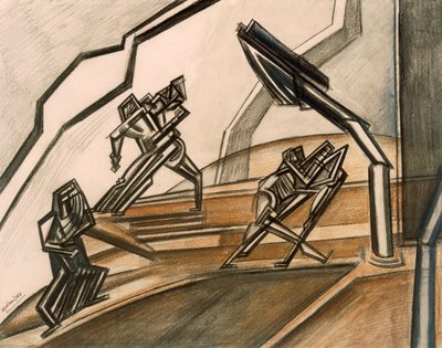 Souboj č.2. od Percy Wyndham Lewis