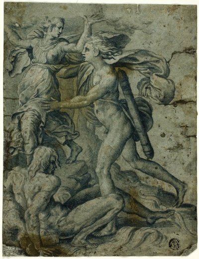 Apollo a Daphne od Perino del Vaga