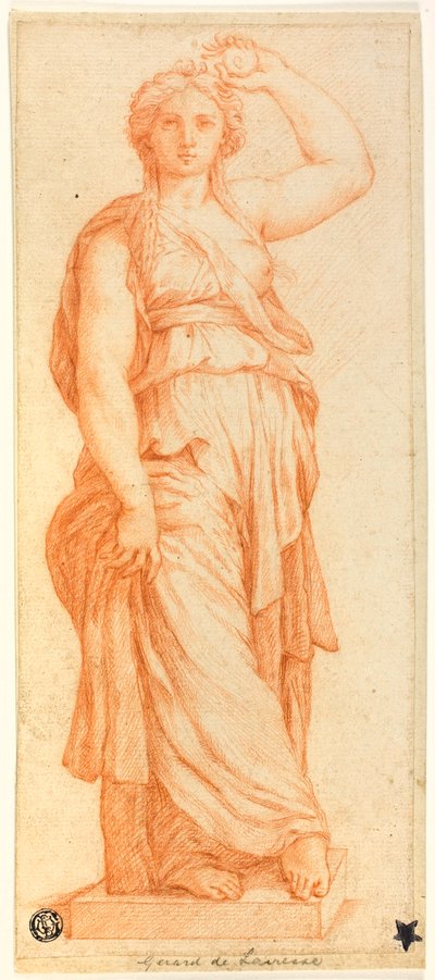 Žena Caryatid od Perino del Vaga