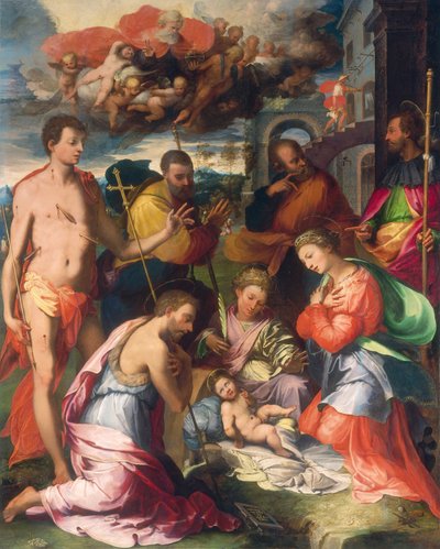 Narození Páně, 1534. od Perino del Vaga