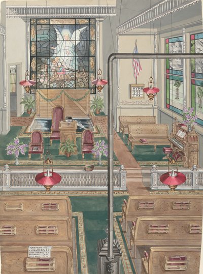 Baptistický kostel, 1901 od Perkins Harnly