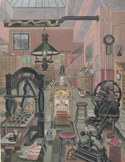 Tiskárna, 1870, 19351942. od Perkins Harnly
