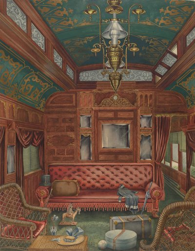 Pullman trenér, c. 1940. od Perkins Harnly