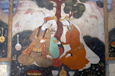 Banketová scéna od Persian School