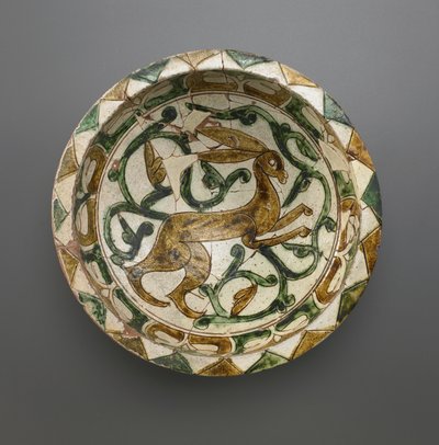 Bowl, dynastie Seljud, 12.-13. století (keramika) od Persian School