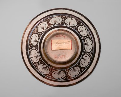 Bowl of Reflections, rané 13. století (fritware) od Persian School