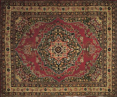 Detail koberce Tabríz Hadži Džalílí, Írán od Persian School