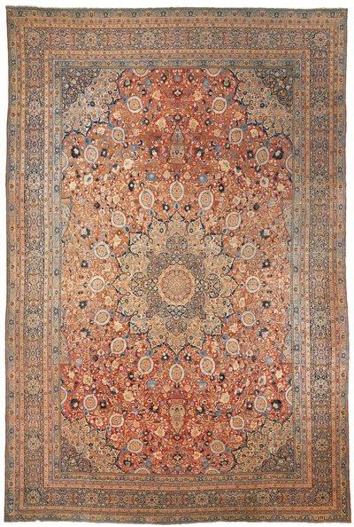 Velký koberec Tabriz, design Ardebil, severozápadní Persie, kolem roku 1880 od Persian School