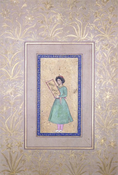 Portrét mládí, konec 17. století od Persian School