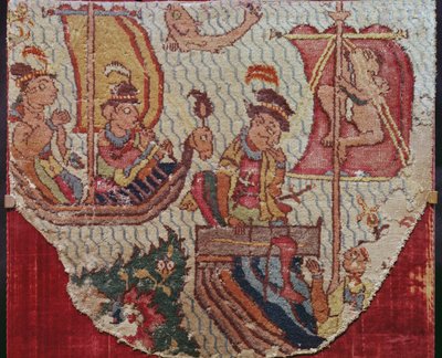 Koberec s indo-portugalskými motivy, dynastie Safavid od Persian School