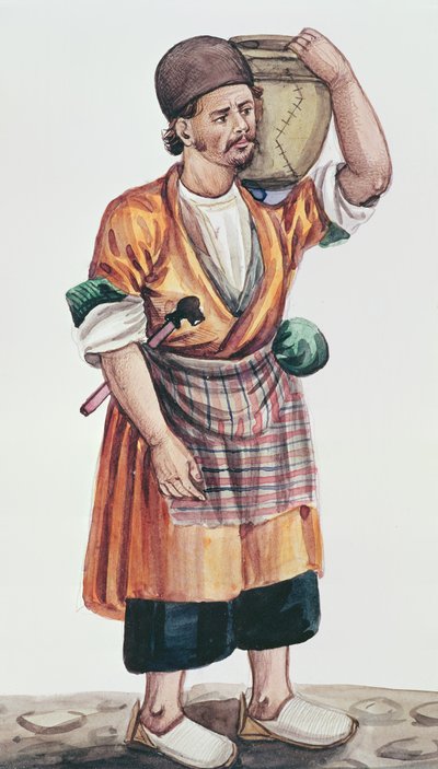 Opravář dlaždic (wc na papíře) od Persian School