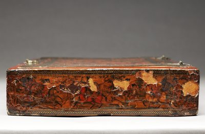 Sada nástrojů zobrazující Svatou rodinu, kolem roku 1830 (kombinovaná média) od Persian School